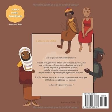 Je découvre mon héritage: 4 grands personnages Africains