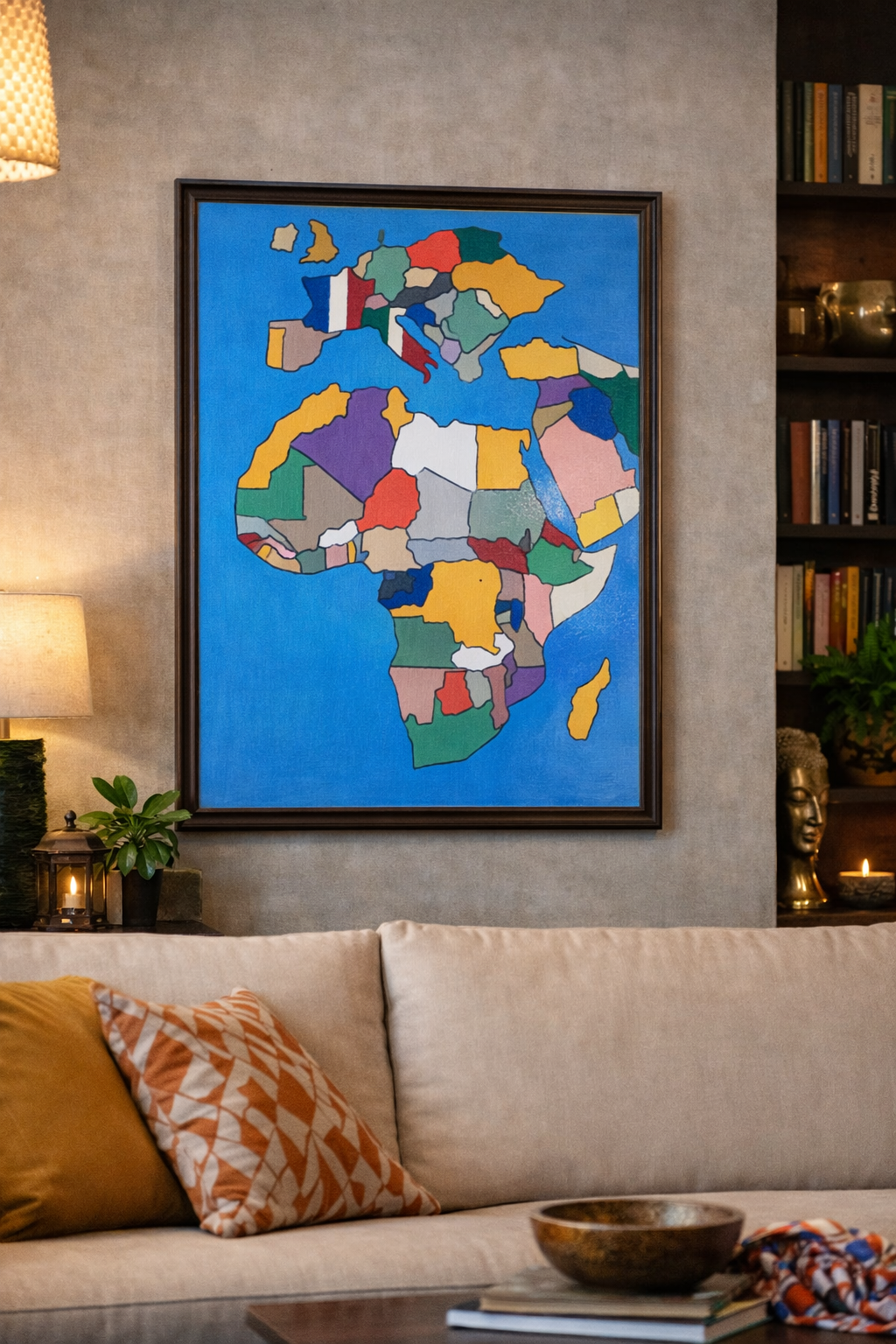 Poupée noire africaine pour enfants