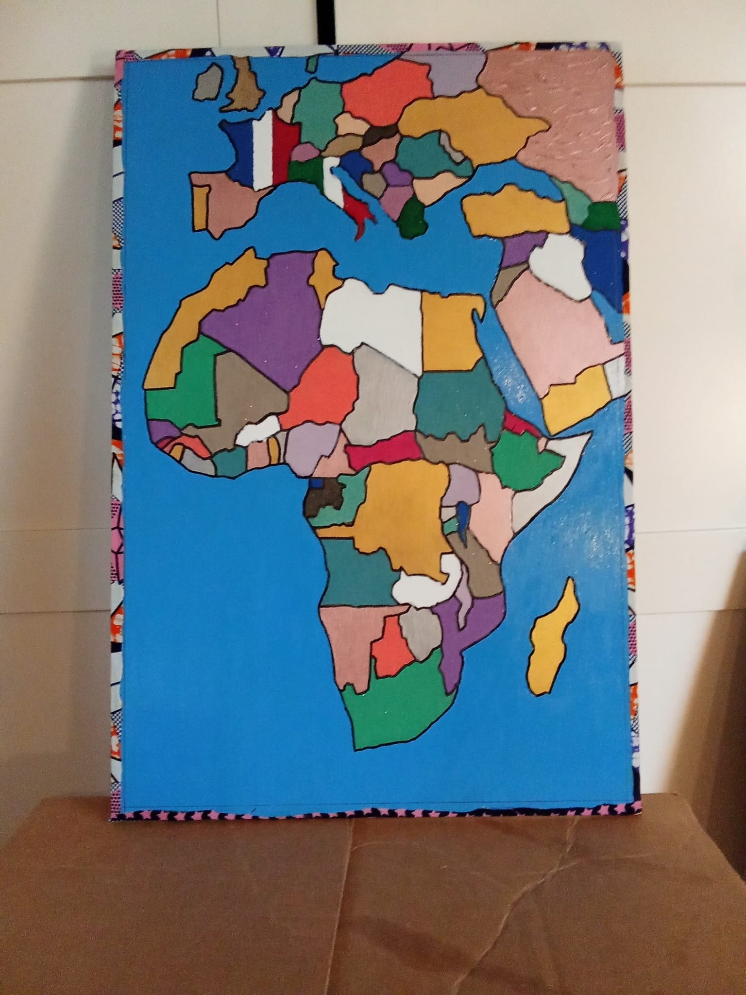 Tableau du continent africain