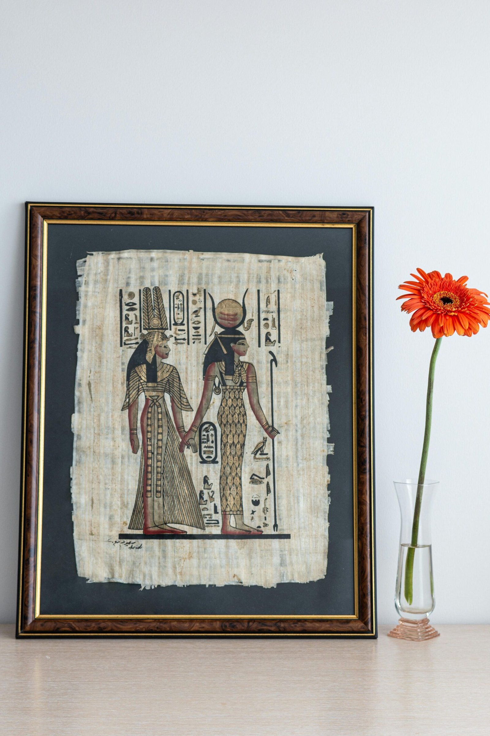 Tableau illustrant l&rsquo;époque pharaonique