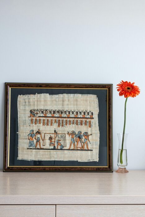 Tableau illustrant l&rsquo;époque pharaonique
