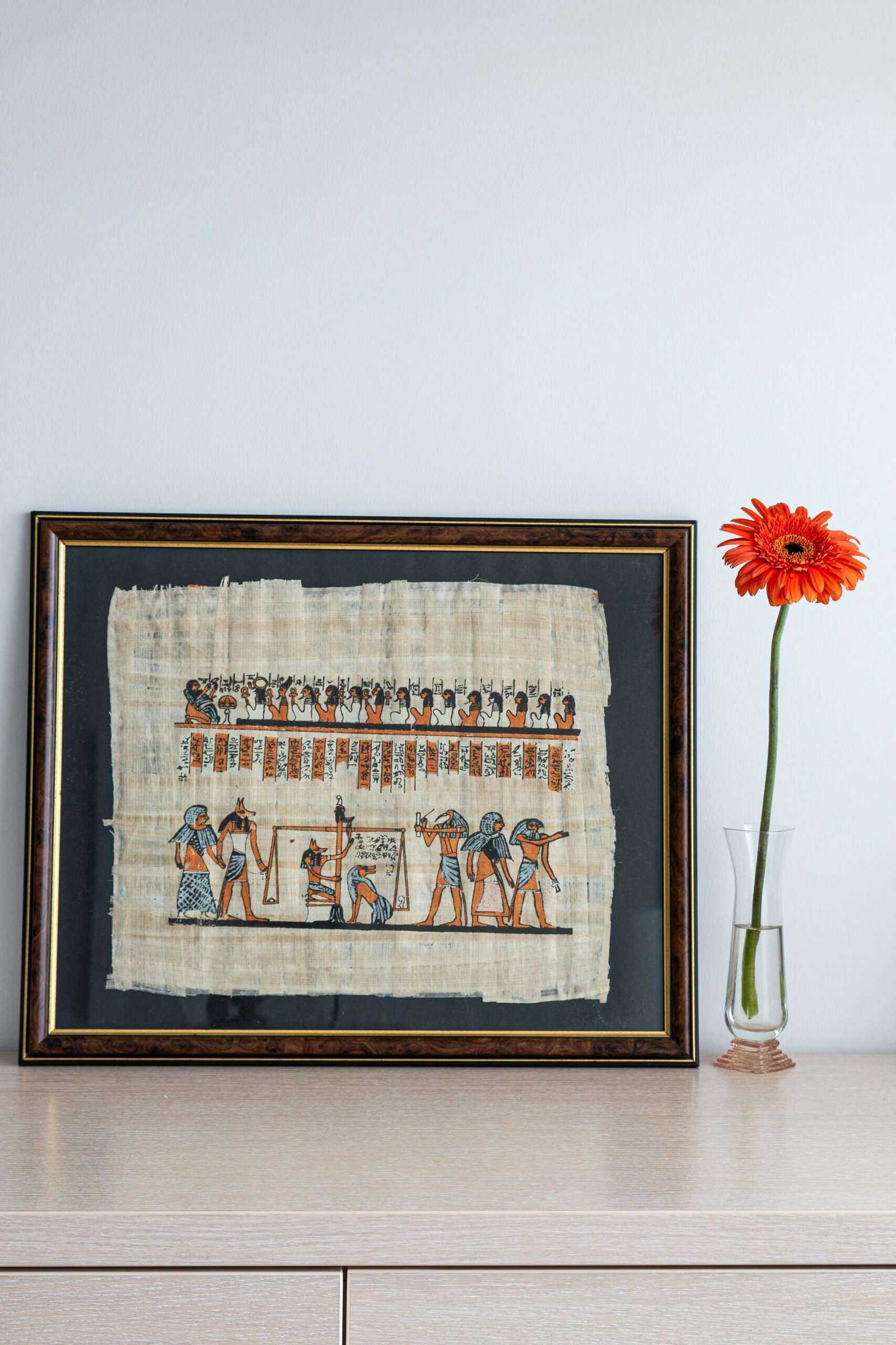 Tableau illustrant l&rsquo;époque pharaonique