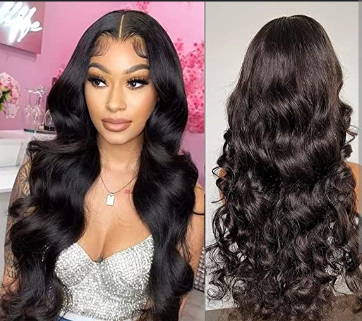 Perrruque Lace wig Long